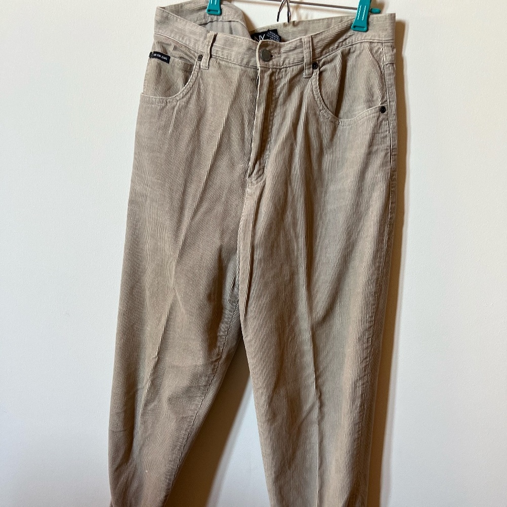 Vintage New York and Company Courdroy Full Length Straight Leg Pants